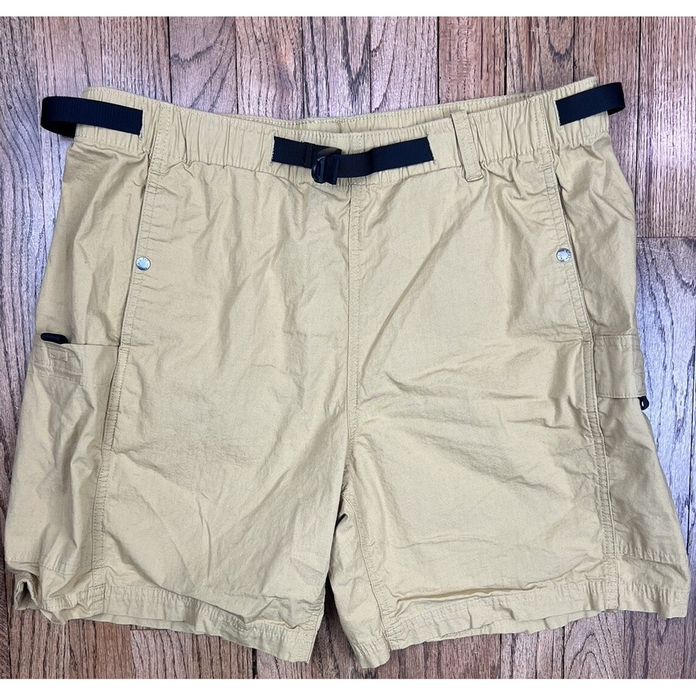 The North Face Men's Antelope Tan Ripstop Cargo Hiking Shorts Men's Sz‎ Large